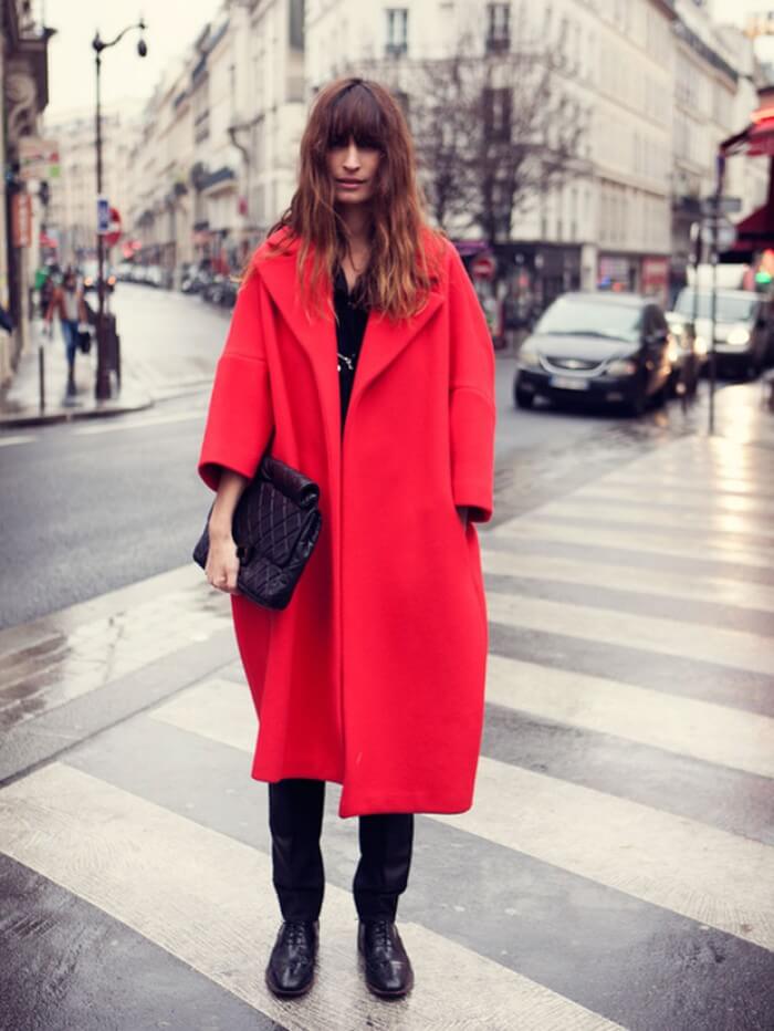 Abrigo rojo style