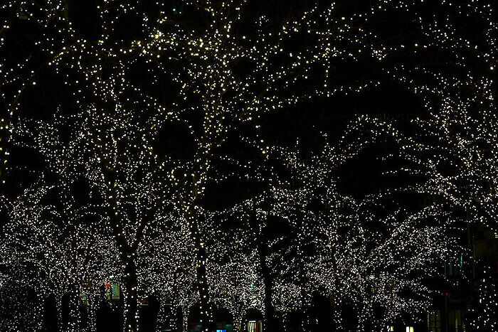 Luces navideñas Nuevas York