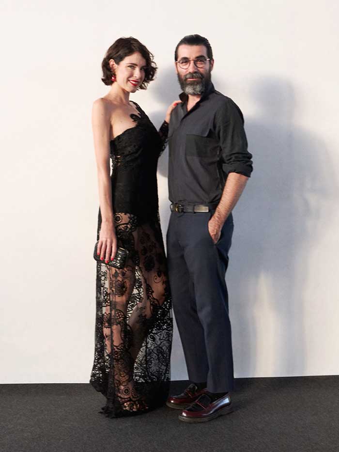 Maialen de Arroiabe y Rafa Muñoz periodista de moda