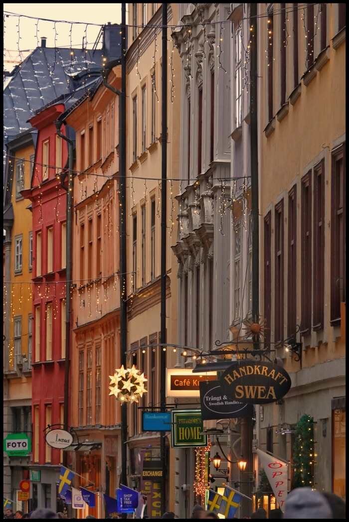 Calles de Estocolmo
