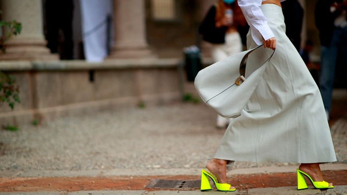 Bolso blanco slouchy