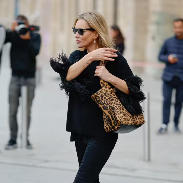 Tendencia bolso animal print. 