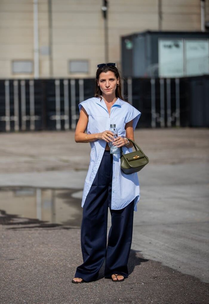 Pantalones azul marino
