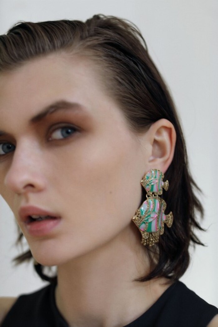 pendientes de animales moda
