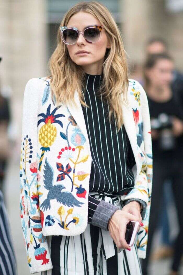 Chaqueta bordada