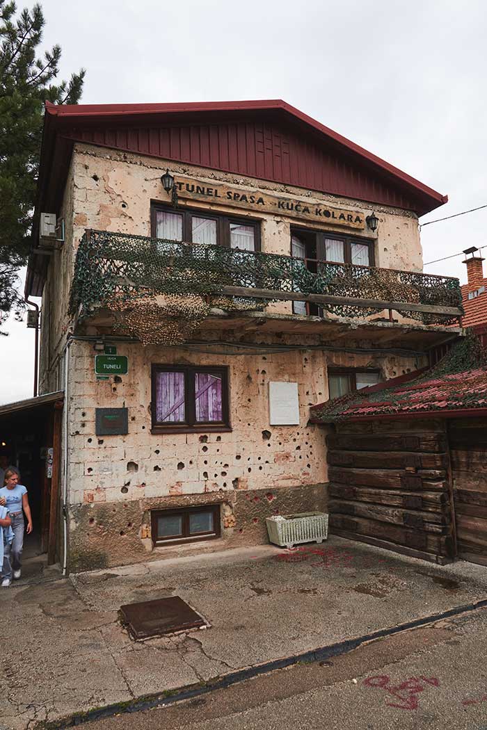 Casa túnel de la esperanza Sarajevo