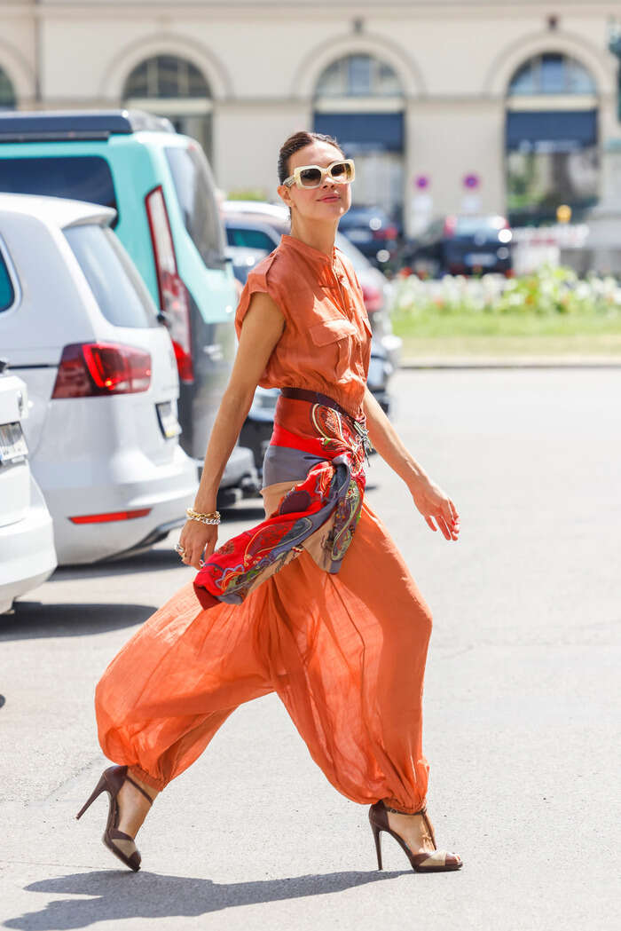 Pantalones bombacho estilo