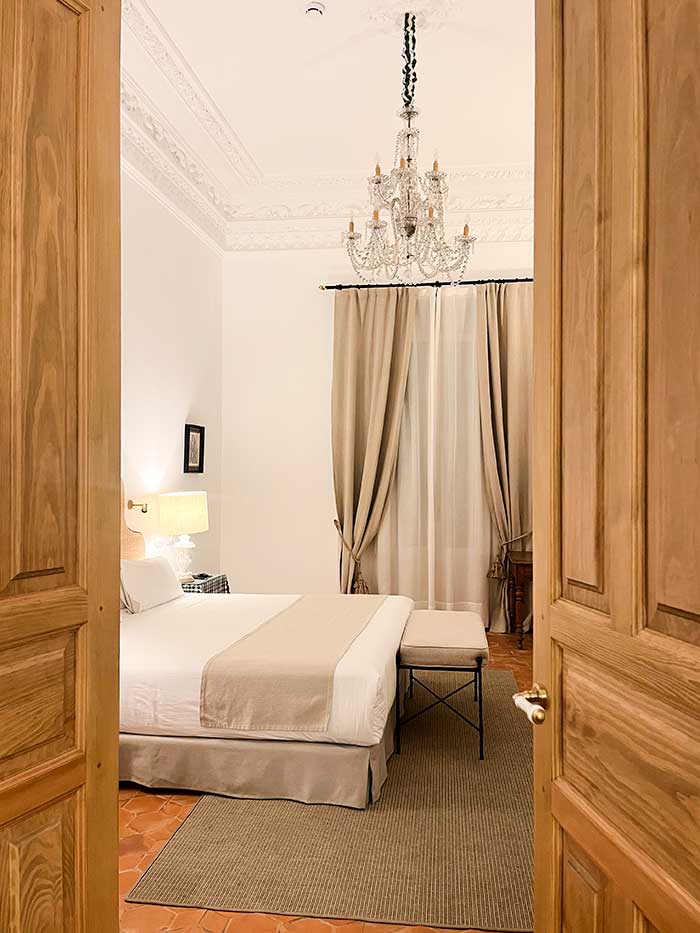 Habitación Hotel Casa Pizarro boutique Extremadura