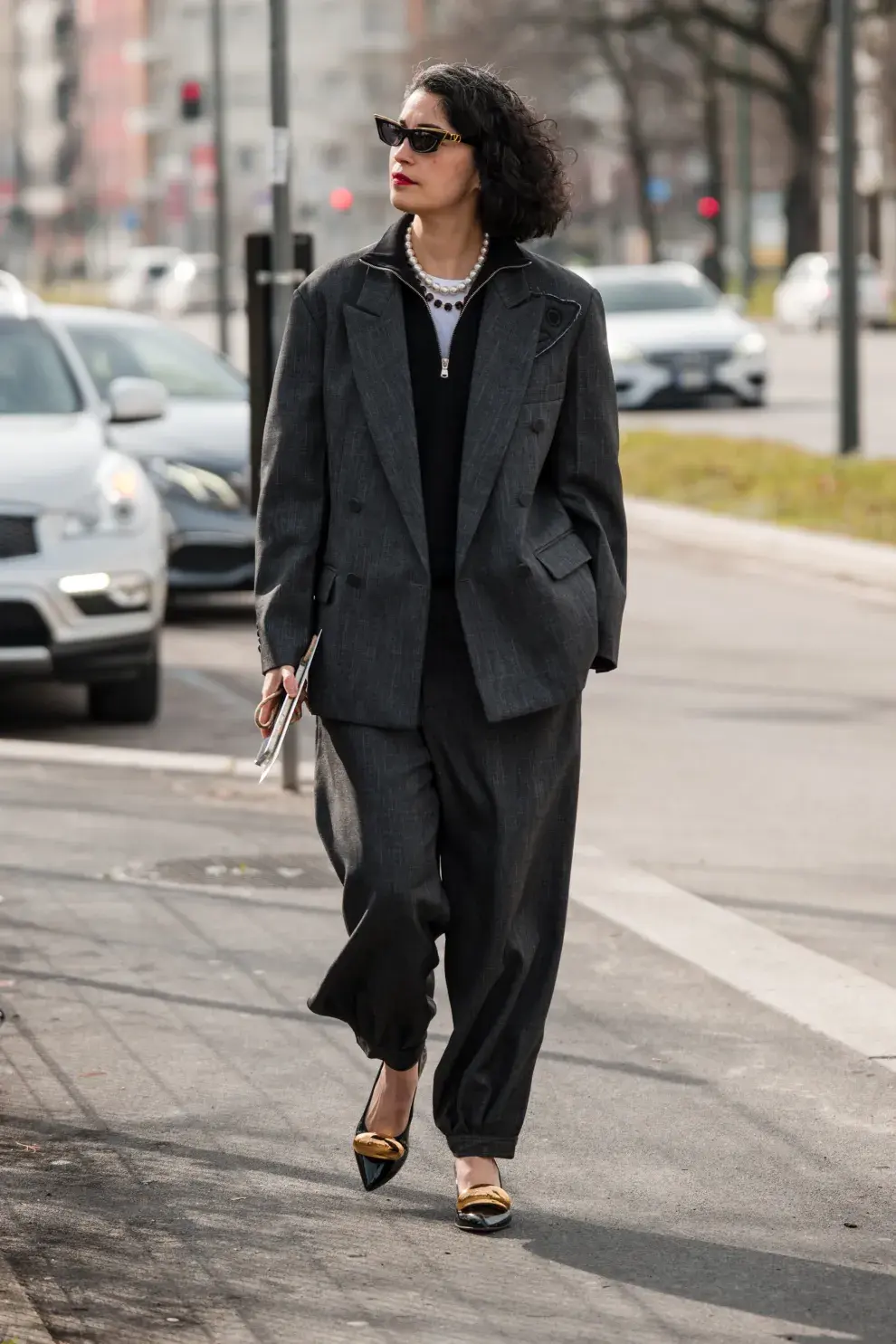 Looks Navidad traje relajado