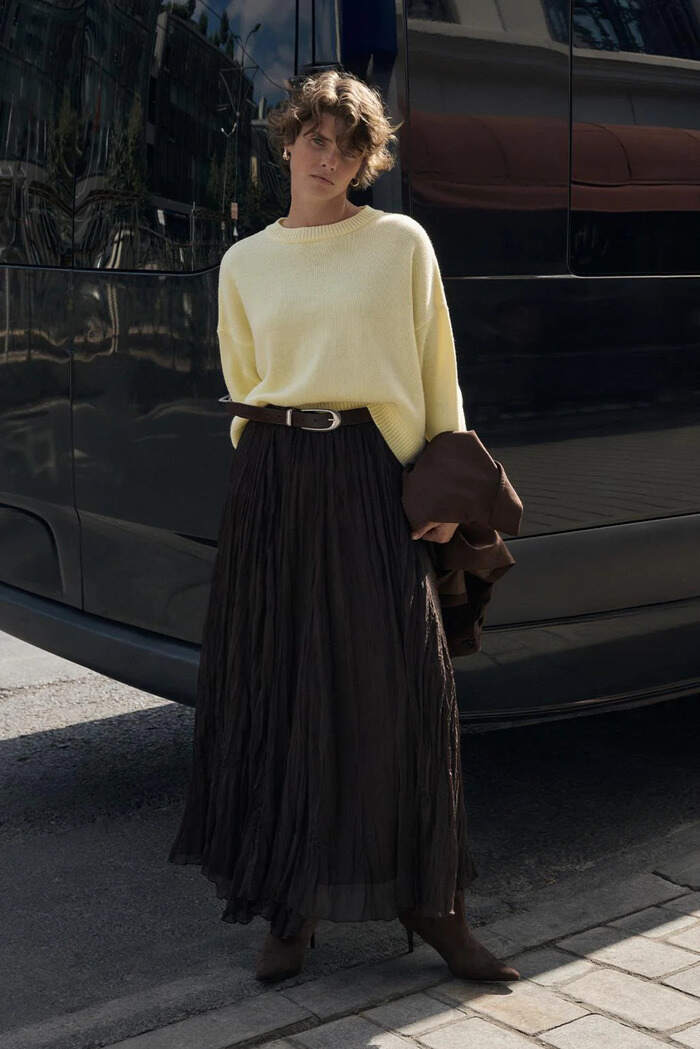 Tendencia falda evasé