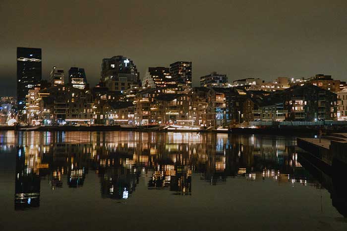 Foto panorámica de Oslo