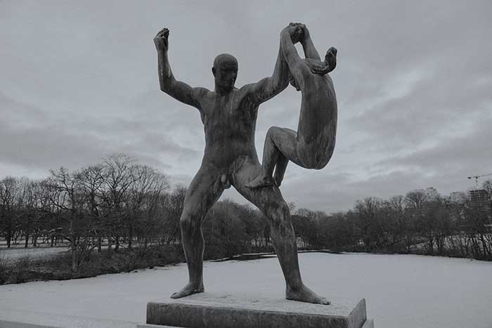 Parque esculturas Oslo