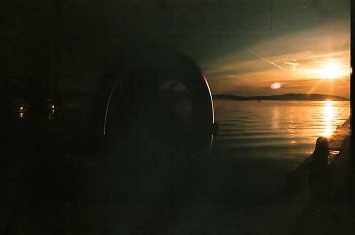 Anochecer invierno Oslo Puesta de sol Noruega