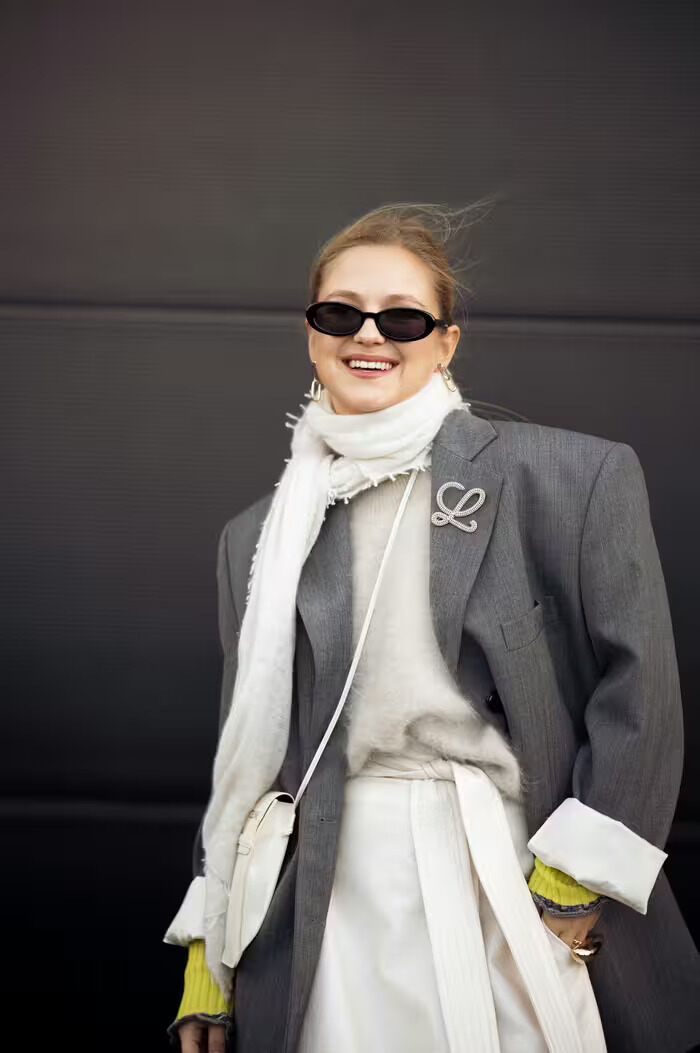 Broche combinación sencilla y elegante