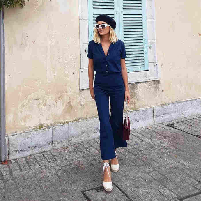 Cómo llevar alpargatas con mono