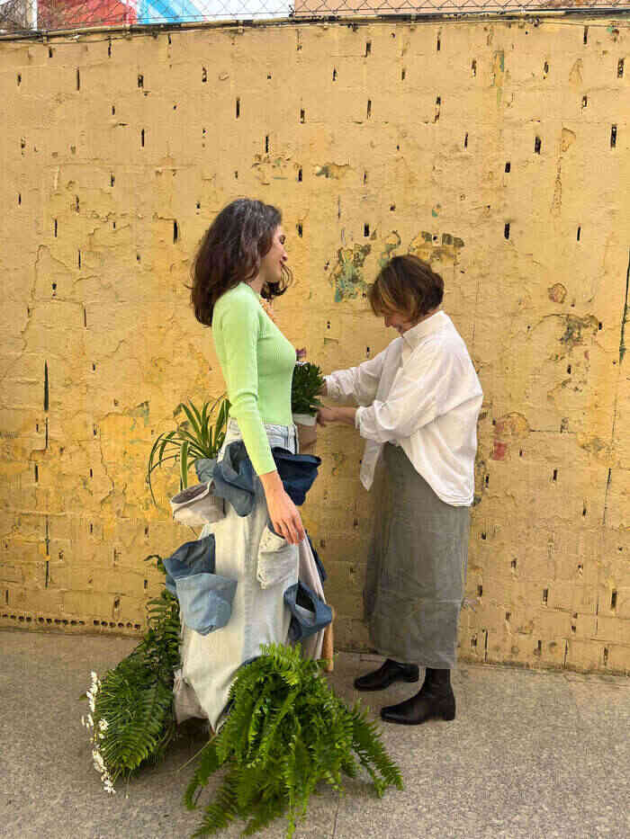 Ana Almenara diseñadora Sesión de fotos concienciación piel de mariposa