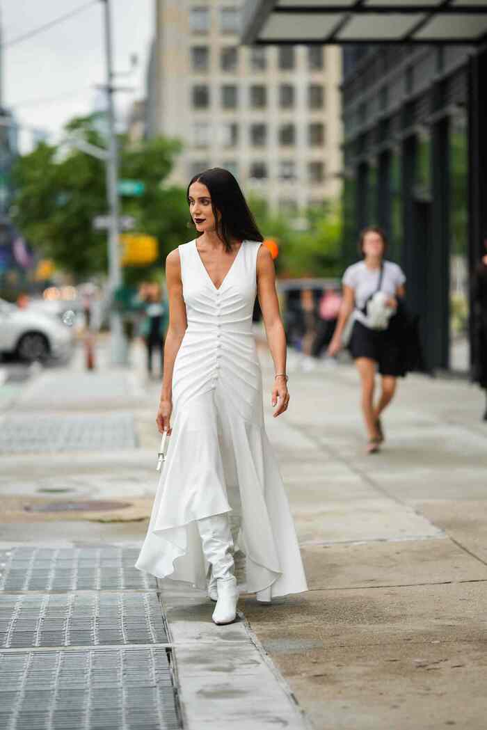 Vestido blanco para verano