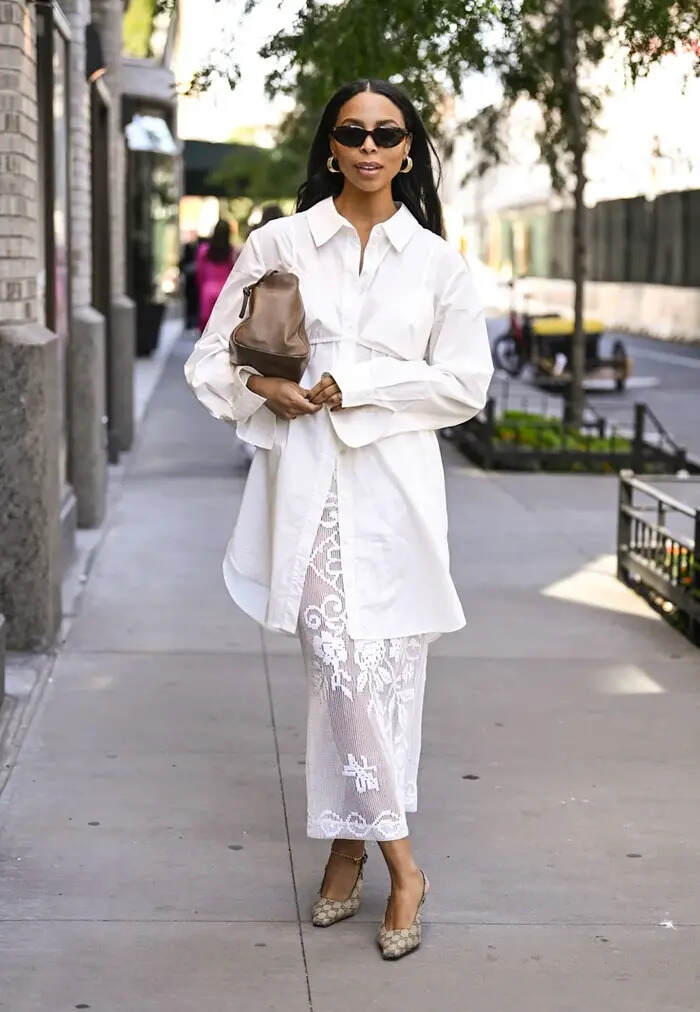 Total look blanco para verano